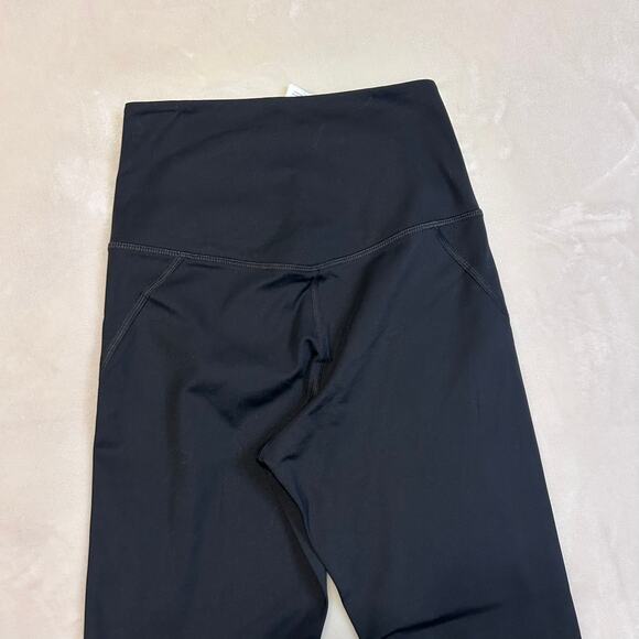 Girlfriend Collective Women's Black Compressive High-Rise 7/8 Legging - Size XS - Picture 7 of 9